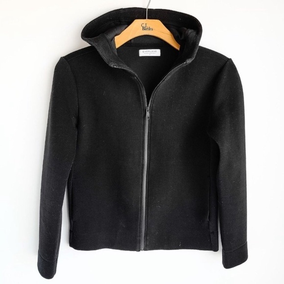 EVERLANE Soft Shell Zip Front Jacket - Picture 2 of 11